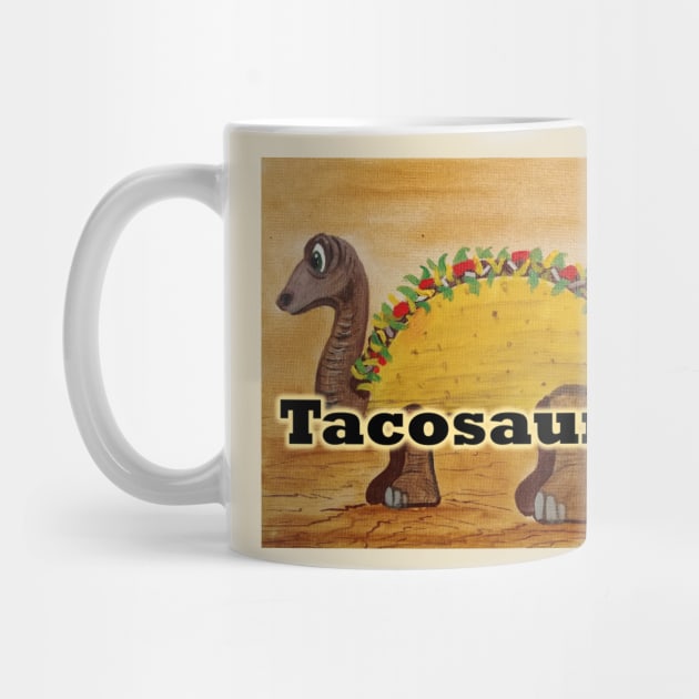 Tacosaurus fun by Matt Starr Fine Art